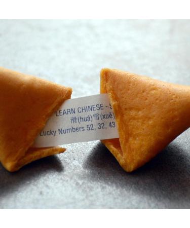 Tiger Tiger Fortune Cookies Citrus Flavour (20pcs) - Individually Foil Wrapped Biscuits Bulk Cookies Vmart  - Buy Online on GoSupps.com