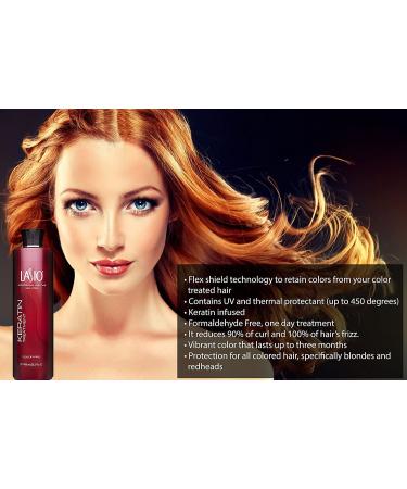 Lasio Keratin Treatment Color Pro - Fume Free Borage Oil & Vitaplex Infused UV & Color Protectant 16 Fl. Oz - International Shipping Available - Buy Online on GoSupps.com