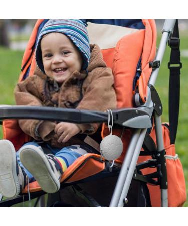 Aelevate Pacifier Cover for Toddlers | BPA-Free Portable Pacifier Holder & Clip | Diaper Bag & Stroller Accessory - Gray - Buy Online on GoSupps.com