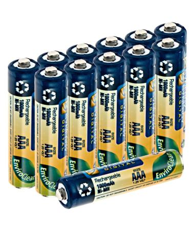 Synergy Digital Baby Monitor Batteries Compatible with Angelcare AC403 Baby Monitor (Ni-MH 1.25V 1000mAh) combo-pack includes: 12 x AAA Rechargeable Batteries