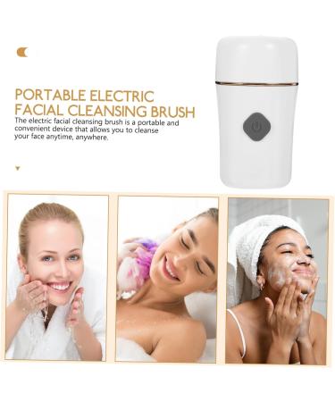 FRCOLOR Electric Facial Brush - Portable Face Cleaner & Exfoliating Scrubber for Women | Best Skin Cleansing Tool - Buy Online on GoSupps.com