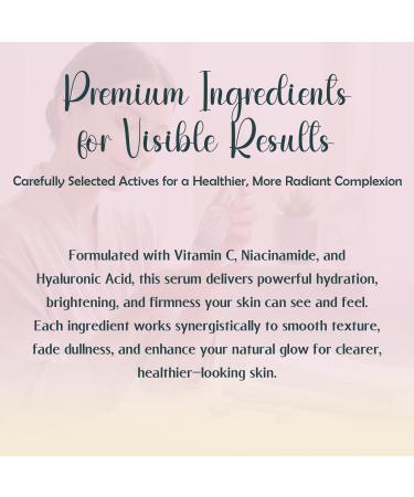 KC Republic LED Mask Therapy Moisturizing Facial Serum with Vitamin C Niacinamide & Hyaluronic Acid 30ml (1.01 fl. oz) Deep Hydration Firming & Anti-Aging for All Skin Types - Buy Online on GoSupps.com