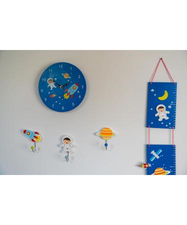 Mousehouse Gifts - Children's 3D Rocket Bookends | Wooden Space Motif | Perfect Gift for Kids - Buy Online on GoSupps.com