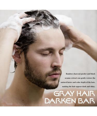 Buy Natural Black Soap Shampoo Bars for Gray Hair - 3PCS Gray Reverse Bar | Unisex Formula | International Shipping - Buy Online on GoSupps.com