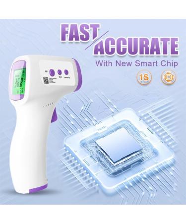 Bestyks Contactless Forehead Thermometer - Infrared Digital Fever Thermometer for Babies Kids & Adults | 32 Data Storage Quick Read & Fever Alarm - Buy Online on GoSupps.com