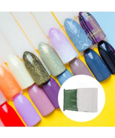  TEUOPIOE 50g Sparkly Sparkle Gorgeous Eye Catching Sparkle Widely Used Easy Remove Glitter Craft Eye Shadow Gift for V(Green) - Buy Online on GoSupps.com