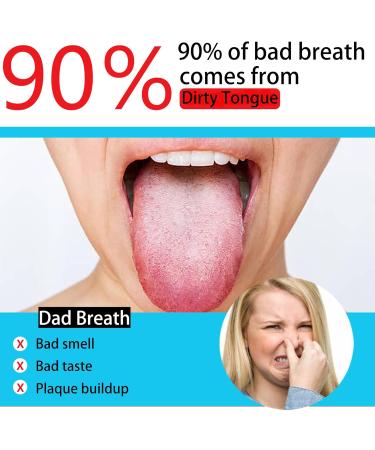 Oruiiju Tongue Cleaner for Adults & Children - Bad Breath Eliminator (3 Pieces with Storage Box) - Buy Worldwide - Buy Online on GoSupps.com