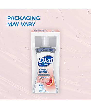Dial Complete Clean + Gentle Antibacterial Foaming Hand Wash 7.5 fl oz Pack - White Grapefruit - 8 Count - Buy Online on GoSupps.com