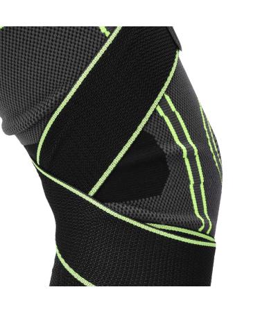 Buy Breathable Sports Knee Pads Warm Protection for Winter Training | Green L #213 - Buy Online on GoSupps.com