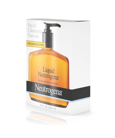 Neutrogena Liquid Neutrogena Facial Cleansing Formula - Fragrance Free 8 oz | International Shipping Available - Buy Online on GoSupps.com