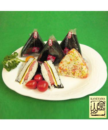 Kaneyama Seaweed Wrappers for Triangular Onigiri Rice Ball - 50 Sheets Refill | 50 Count (Pack of 1) - Buy Online on GoSupps.com