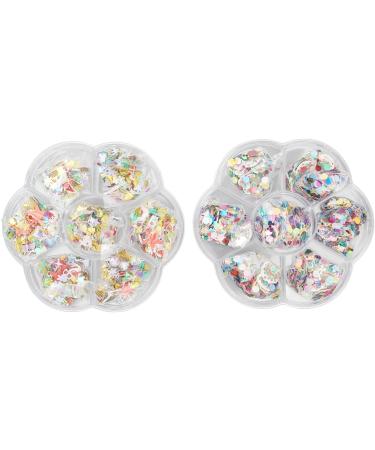 Clay Nail Glitter Delicate and Elegant Christmas Nail Slice Shiny and Cute for Party - Buy Online on GoSupps.com