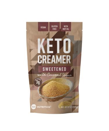 360 Nutrition Keto Creamer with MCT Oil (Sweetened with Coconut Sugar)