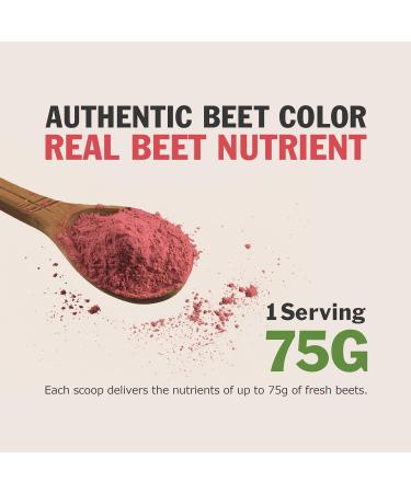 Black Hut Organic Beet Root Powder Superfood for Heart Health & Nitric Oxide Boost Natural Red Food Coloring for Baking Smoothies Juice Non-GMO Vegan Gluten-Free No Sugar Added (7.06 Oz) - Buy Online on GoSupps.com