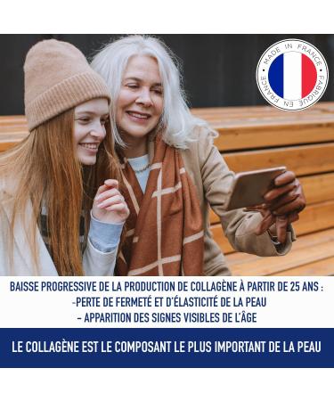 Anti-wrinkle Beauty Face Skin Hair Nails Complete formula 2 months Collagen Ovomet Hyaluronic acid Marine collagen Vitamin A C and Zinc Certified clinical studies French manufacturing - Buy Online on GoSupps.com