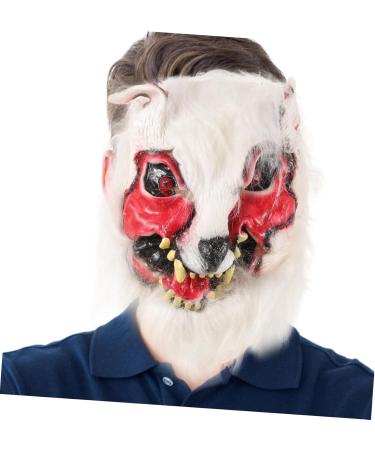 minkissy The Mask Masquerade Mask Halloween Mask Cosplay Mask Animals Mask for Party Mask Prop Funny Mask Decorative Fox Mask Creative Mask Unique Mask Party Mask Emulsion Apparel Make up - Buy Online on GoSupps.com