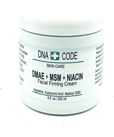 Anti-Aging DMAE+MSM+NIACIN Firming Cream 100% Pure Hyaluronic Acid Argireline Matrixyl 3000 (8 oz) - Buy Online on GoSupps.com