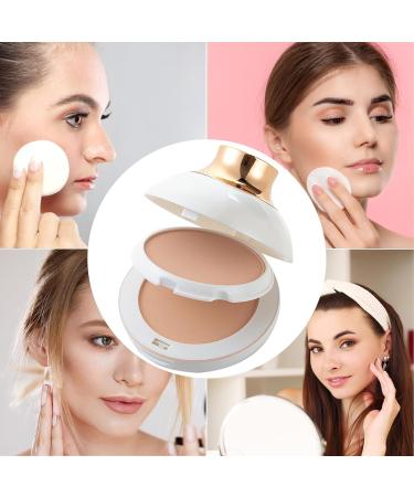 Finishing Powder | Compact Finishing Powder for Long Lasting Foundation | Oil Control & Waterproof Finish Plant Shine Control Powder Teksome - Buy Online on GoSupps.com