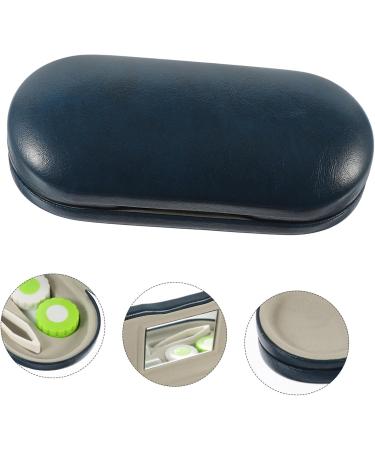 Buy Solustrie 2-in-1 Double-Layer Glasses Case | Hard Case for Glasses & Contacts - International Shipping Available - Buy Online on GoSupps.com