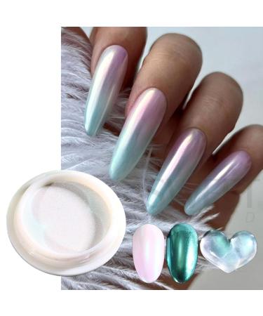 GZSYY Chrome Nail Powder - 6PCS Aurora Shimmer & Mirror Effect Pigment for Stunning Nail Art - International Shipping Available - Buy Online on GoSupps.com