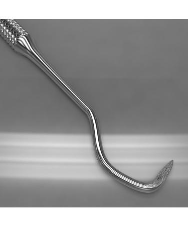 Dental Plaque Remover Tool - Stainless Steel Tartar Scraper for Teeth Cleaning - Dentist Approved Dental Scaler Pick - Buy Online on GoSupps.com