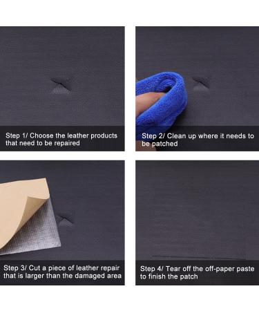 Leather Repair Tape  Self-Adhesive Leather Patch for Couch  Car Seats  Handbags  Furniture  Jackets (Beige  8 X 47) Beige 8 X 47 - Buy Online on GoSupps.com