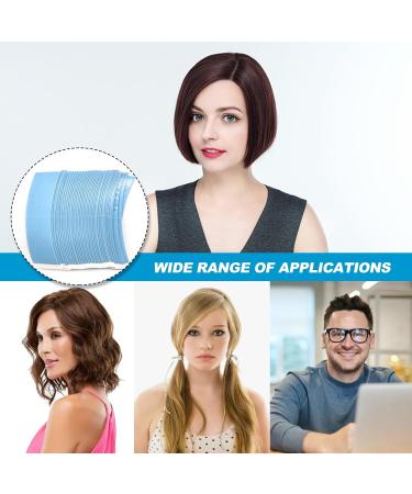 Lace Front Wig Tape 36pcs Double Sided Toupee Lace Wig Tape Invisible Wig Adhesive Tapes for Fixing Lace Wigs Toupee and Hairpiece-Clear - Buy Online on GoSupps.com