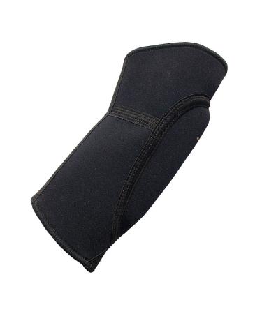 Elbow Sleeve Layered Rubber Black XL X-Large
