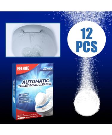 Toilet Bowl Cleaner Toilet Cleaner Tablets Toilet Limescale Remover Effective Toilet Cleaner and Descaler Toilet Cleaning Tablets Deep Clean Toilet Block Toilet Active Tablets Toilet Fresheners 12PCS - Buy Online on GoSupps.com
