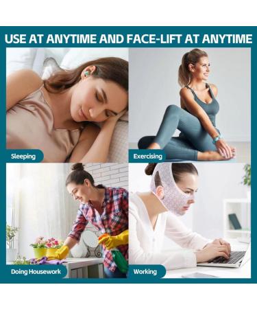 Beauty Sleep Mask for Double Chin Reduction and Face Slimming - V Line Lifting Belt for Women & Men - Buy Online on GoSupps.com