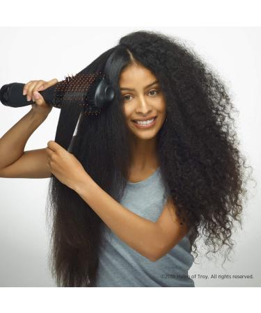 Gold N Hot Professional One-Step Hair Dryer & Volumizer Black - Hot Air Brush - Buy Online on GoSupps.com