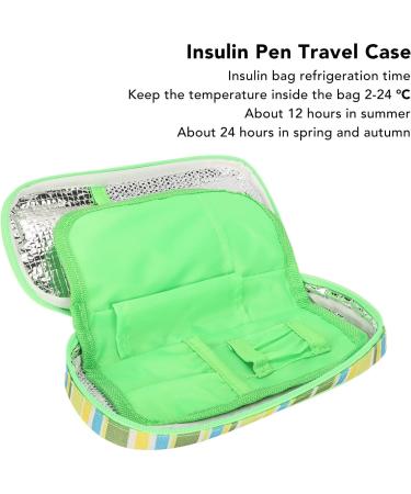 Light Green Insulin Cooler - Portable Travel Case for Medicine Temperature Control, Ideal for Office, Travel, and Camping - Buy Online on GoSupps.com