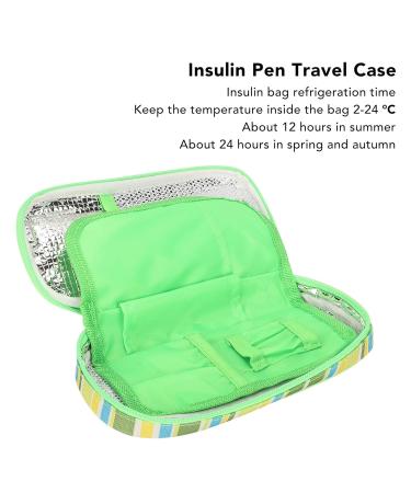 Insulin Cooler Travel Case - Lightweight & Portable Diabetic Cooling Bag in Green - Buy Online on GoSupps.com