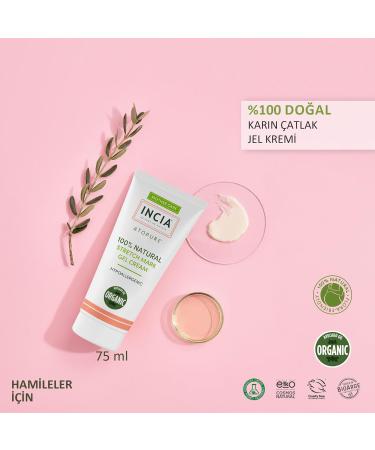 INCIA Pregnancy Belly Stretch Mark Cream - Organic Avocado Oil 75ml - Buy Online on GoSupps.com