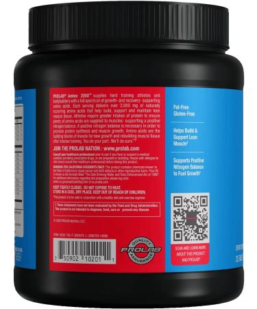 Prolab Nutrition Amino 2000 - Essential Amino Acids for Muscle Recovery & Lean Muscle Mass | 325 Tablets | International Shipping Available - Buy Online on GoSupps.com