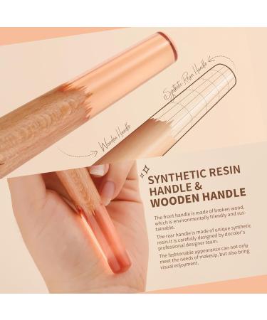 Buy Docolor Large Powder & Blush Brush - Vegan Cruelty-Free Makeup Essential for Setting Powder & Bronzer | Complete Coverage Fluffy Design Gift Box Included - International Shipping Available - Buy Online on GoSupps.com