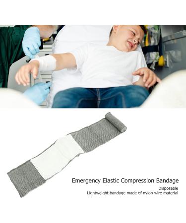 Compression Bandage - Portable Elastic Emergency Bandage (4 Inch) for Outdoor Hunting - OD Green - Single Hand Operation - Buy Online on GoSupps.com