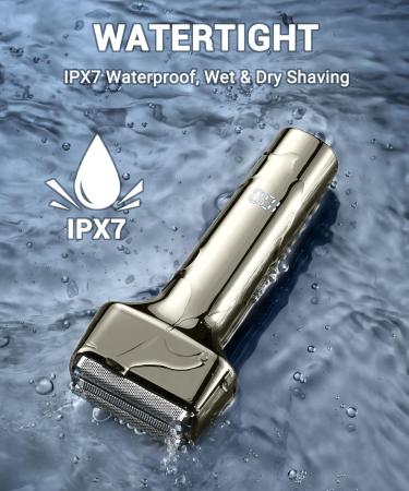 Best Men's Electric Shavers - Type-C Rechargeable IPX7 Waterproof for Wet & Dry Use | Simple & Powerful Electric Razor - Buy Online on GoSupps.com