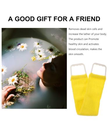 Massage Bath Towel Back Scrubber - Men's Bath Body Brush for Ultimate Relaxation - Buy Online on GoSupps.com