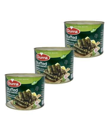 Durra Lot of 3 stuffed vine leaves with rice/Dolma - Durra - 1.9kg