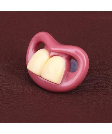 Lixbd Silicone Pacifier for Newborns | Comforter with Two Front Teeth | Nursing Toy | International Shipping Available - Buy Online on GoSupps.com