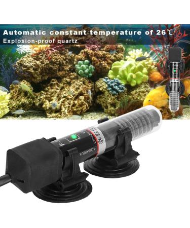 25W Mini Aquarium Heater - Explosion-Proof Heating Rod with Suction Cups | Constant Temperature 26 /78.8 - International Shipping Available - Buy Online on GoSupps.com