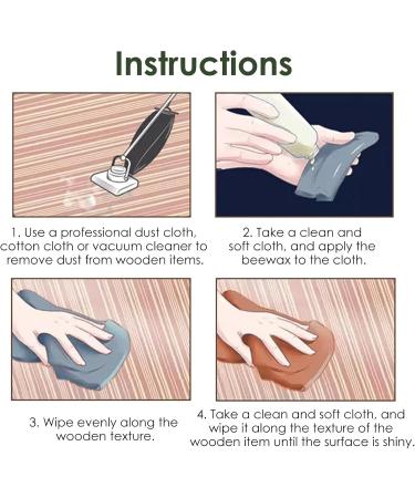 2021 Furniture Care Beeswax Natural Wood Care Beeswax Waterproof Abrasion-Resistant for Furniture Care and Wood Protection Polishing Agent for Wood and Furniture Nicything - Buy Online on GoSupps.com