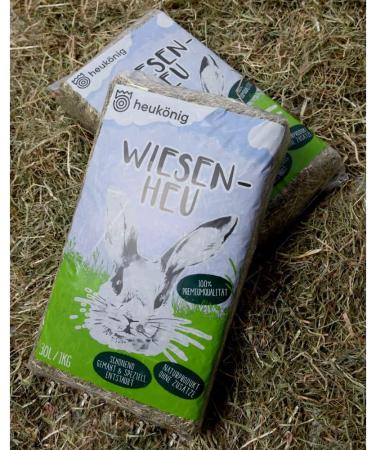 Combined Savings Package: 9kg Hay & 3kg Straw in 1kg Bags | Optimal Feed & Bedding for Small Animals - 12kg Total - Buy Online on GoSupps.com