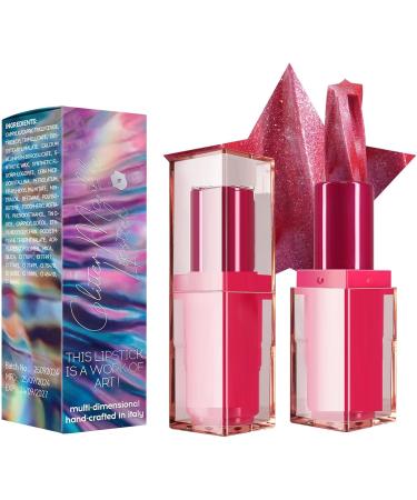 glitter red lipstick long lasting lipstick moisturizing lip balm waterproof cosmetics long lasting lipstick for parties - Buy Online on GoSupps.com