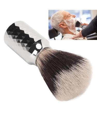 Nylon Beard Foam Brush with Alloy Handle - Portable Dirt Removal Brush for Salon & Travel - Buy Online on GoSupps.com