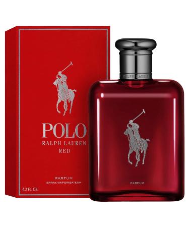 Ralph Lauren - Polo Red - Parfum - Men's Cologne - Ambery & Woody - With Absinthe Cedarwood and Musk - Intense Fragrance 4.2 Fl Oz - Buy Online on GoSupps.com