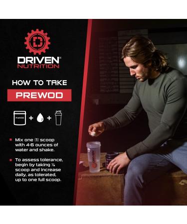 Driven PREWOD Energy Drink Powder  50 Servings - Pre-Workout Supplement with Caffeine & Beta-Alanine - Energy  Focus  Strength  & Endurance for High-Intensity Training & Weight Lifting - WOD Candy Wod Candy 50 servings - Buy Online on GoSupps.com