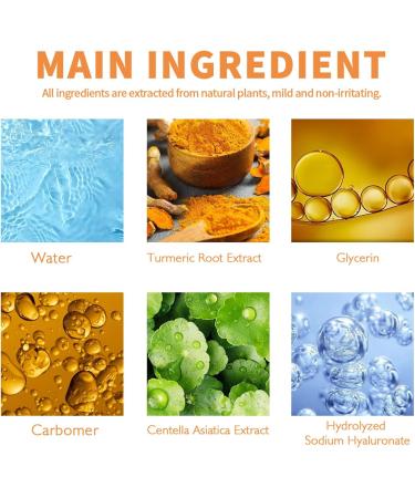 COALHO 2023 New Turmeric Dark Spot Serum Oil Turmeric Antioxidation Serum Turmeric Face Serum Oil Bright Skin Dark Spot Corrector Face Serum Turmeric Serum for Dark Spots 3 pieces - Buy Online on GoSupps.com