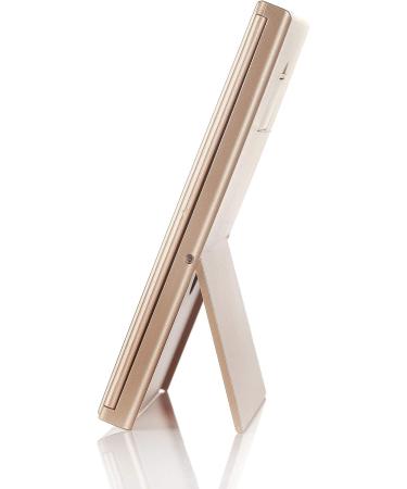 Miss Sweet Tri-fold Compact Mirror - 6inch Travel Mirror (Gold) - Buy Online on GoSupps.com